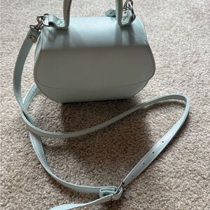 Elegant Light Blue Women's Handbag